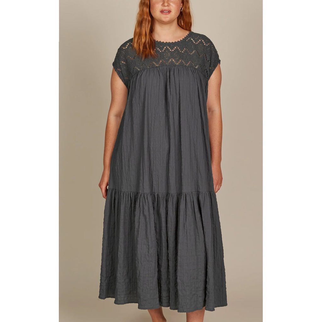 Dress Fleur Relaxed ONE SIZE - Graphite