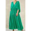 Dress Lipari Tie Maxi - Verde