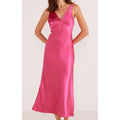 Dress Mariana Bias Midi - Pink