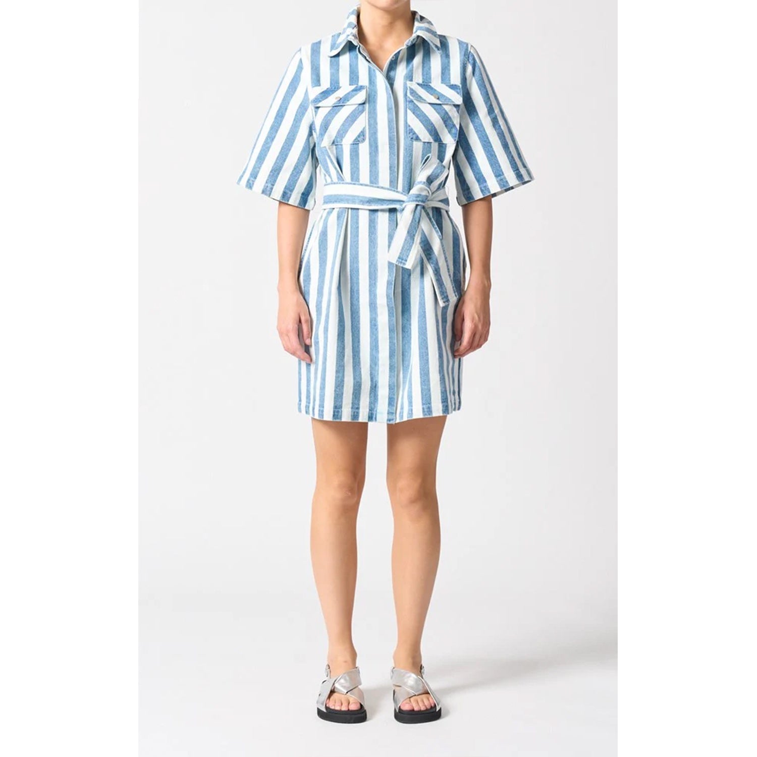 Dress Mayfair Denim Stripe