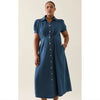 Dress Sofie Denim Maxi - Drift