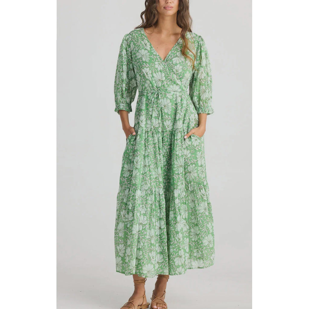 Dress Tara Wrap - Apple Blossom