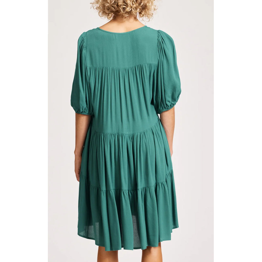 Dress Alegria Midi - Lagoon