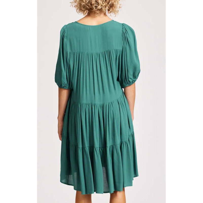 Dress Alegria Midi - Lagoon