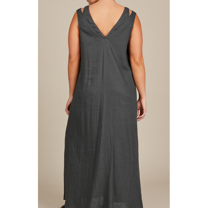 Dress Amelie Tank Maxi - Graphite