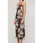 Dress Elara Halter Midi Dress