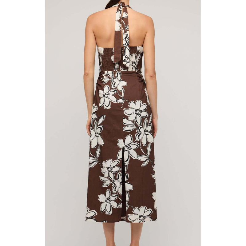 Dress Elara Halter Midi Dress