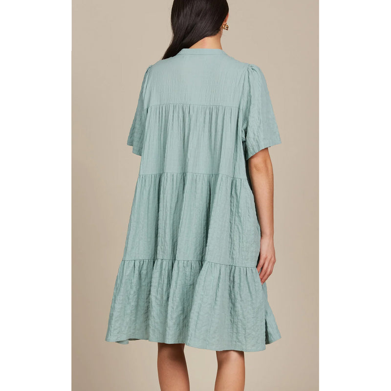 Dress Fleur - Seafoam