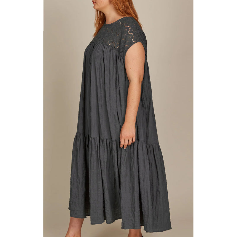 Dress Fleur Relaxed ONE SIZE - Graphite