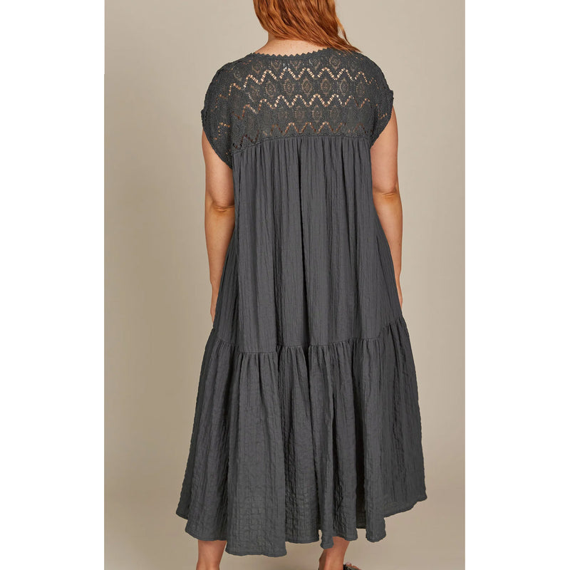 Dress Fleur Relaxed ONE SIZE - Graphite