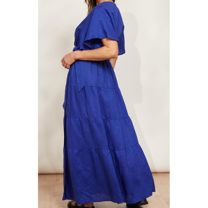 Dress Halcyon Maxi - Cobalt