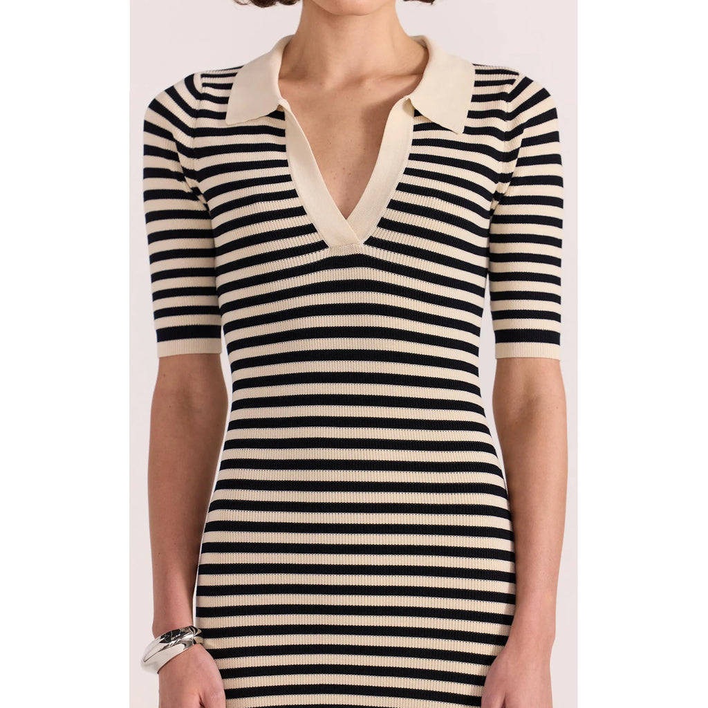 Dress Knit Lana Stripe