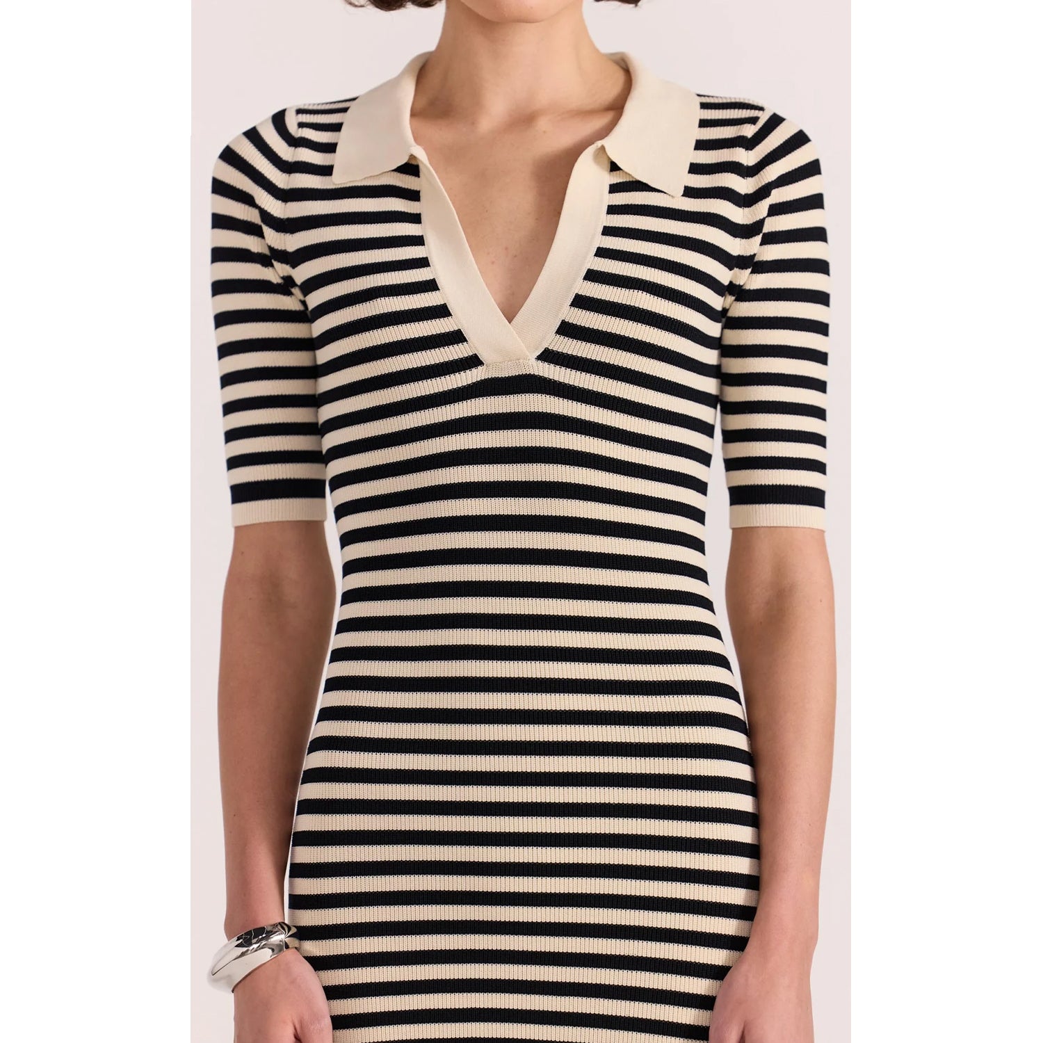Dress Knit Lana Stripe