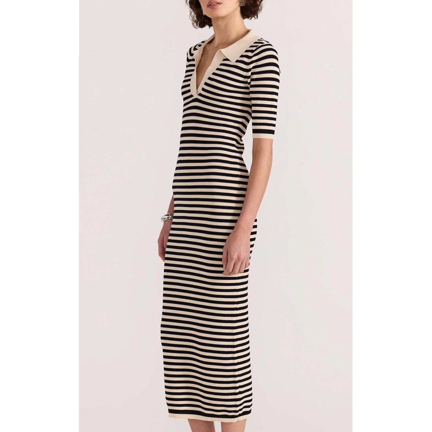Dress Knit Lana Stripe