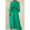 Dress Lipari Tie Maxi - Verde