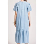 Dress Melenia Denim - Denim