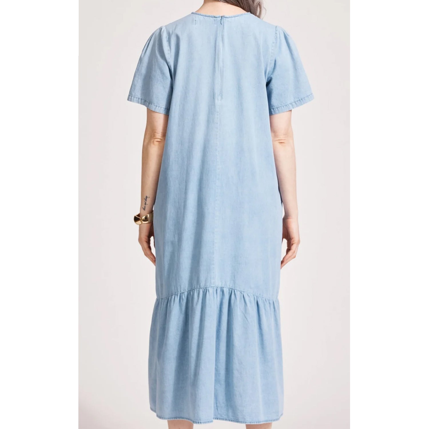 Dress Melenia Denim - Denim