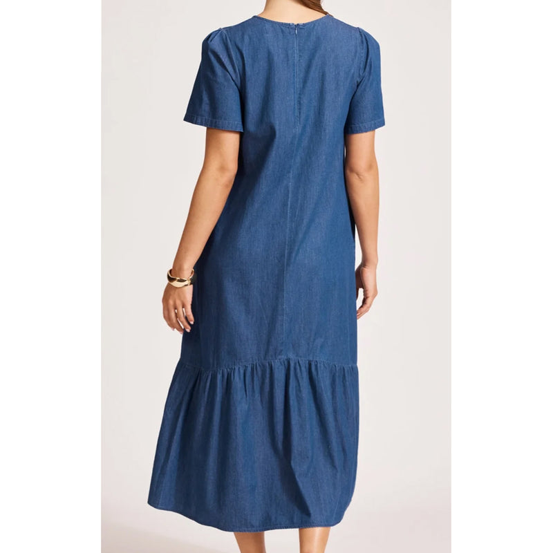 Dress Melenia Denim - Indigo