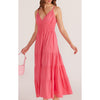 Dress Nerida Midi - Raspberry