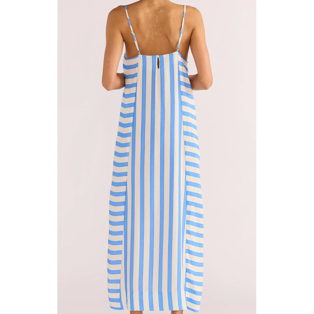 Dress Nimue Midi - Blue Stripe