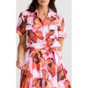 Dress Rossellini Short Sleeve - Azalea