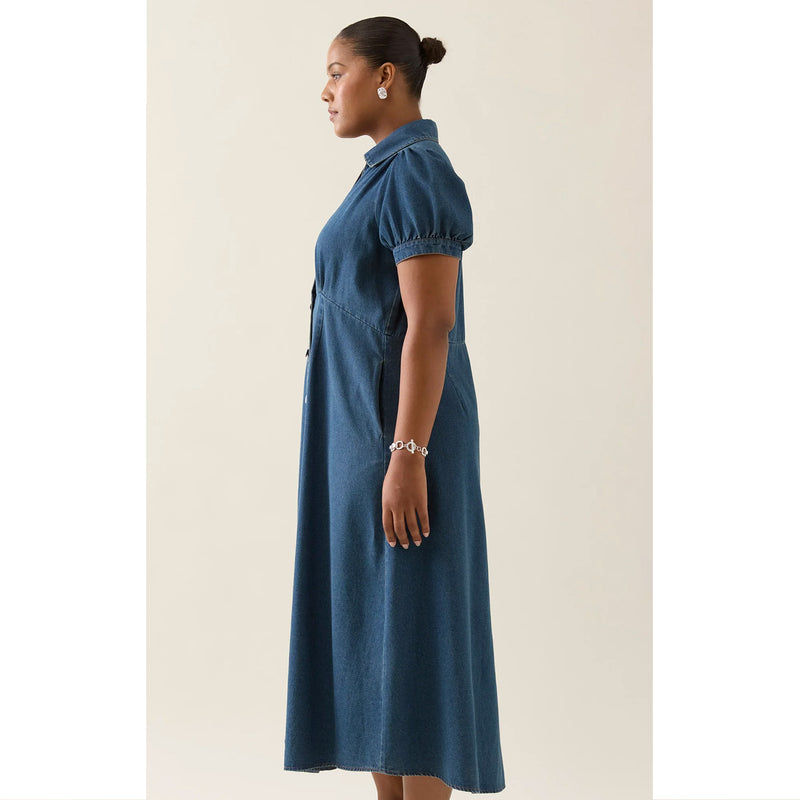 Dress Sofie Denim Maxi - Drift