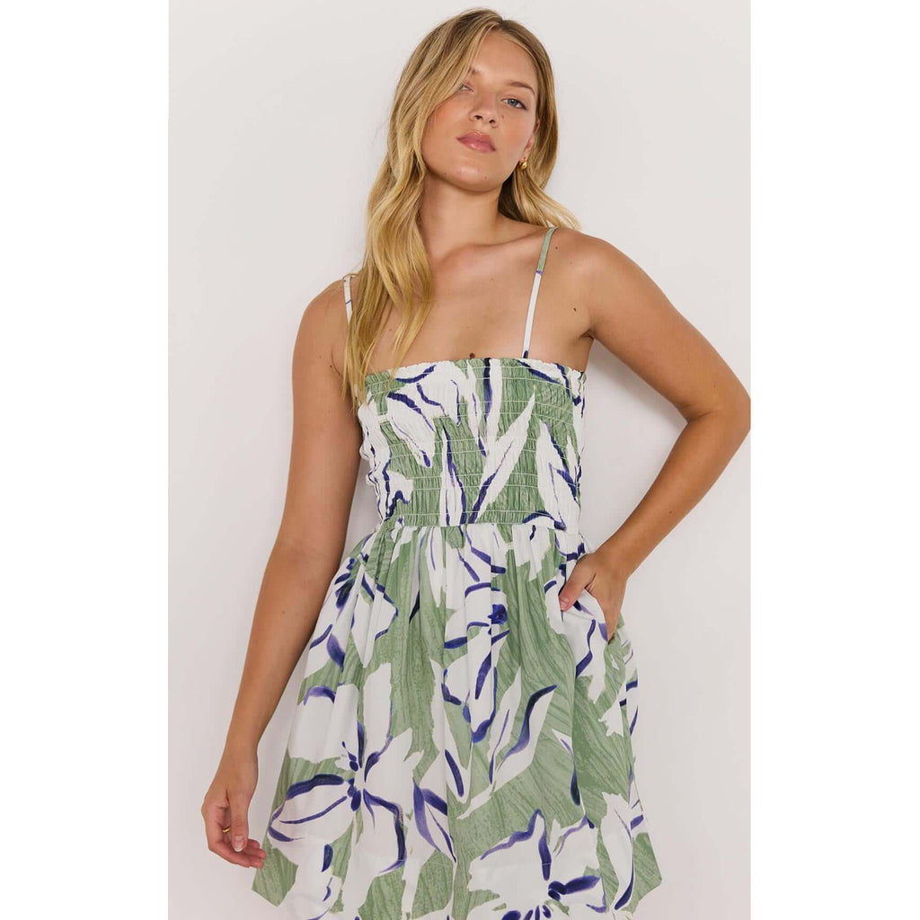 Dress Veda Shirred Mini