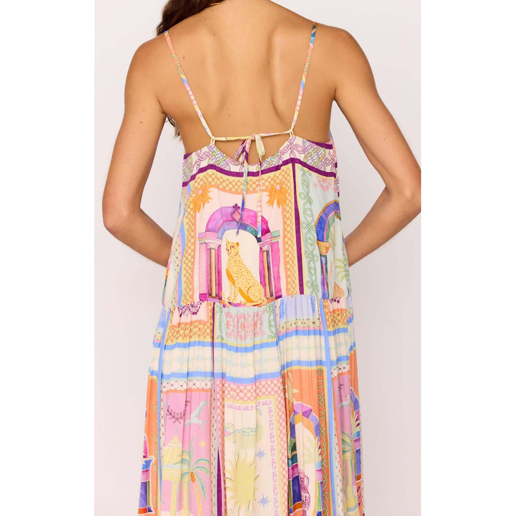 Dress Elysia Dropped Hem Maxi - Paradiso