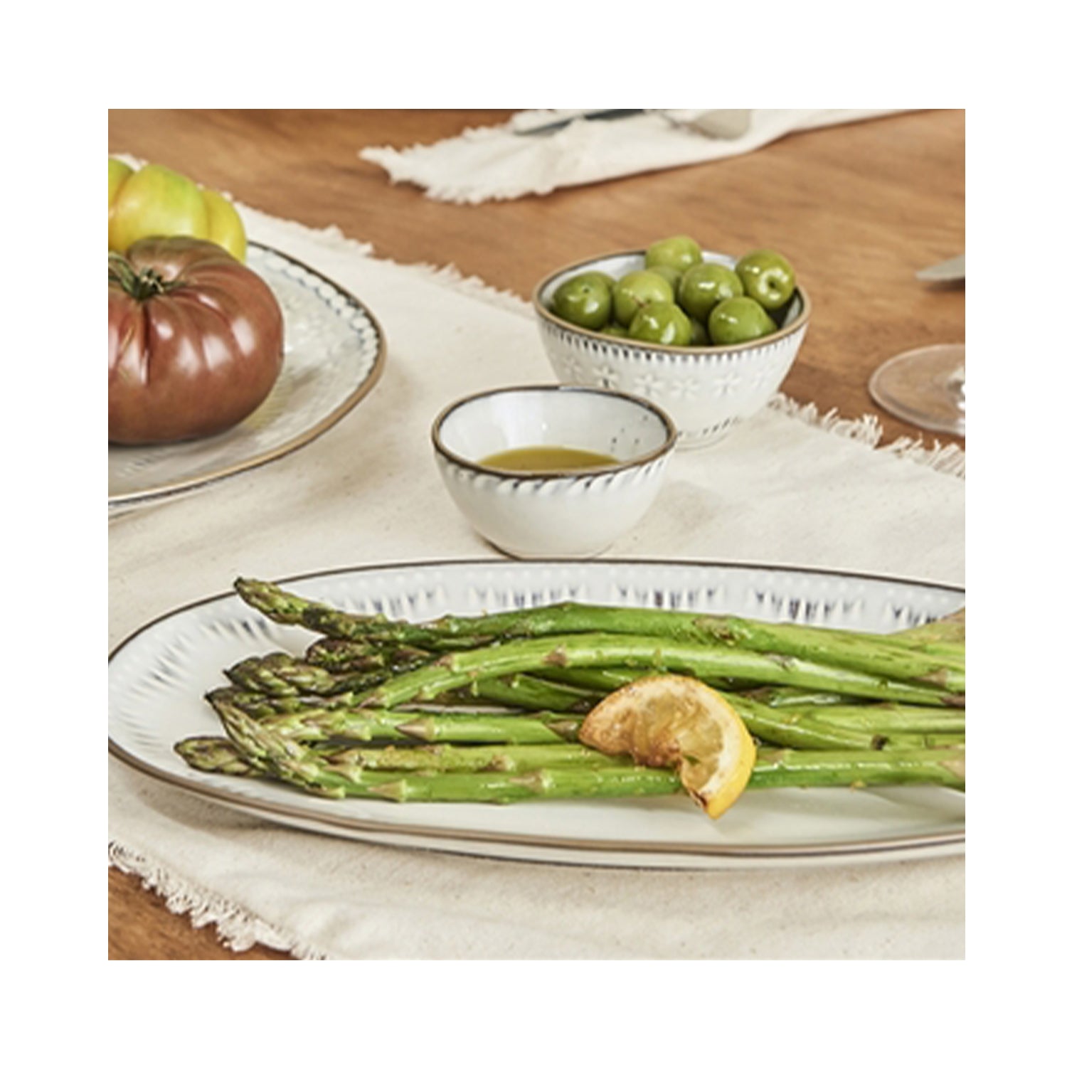 Platter Oval Jardin