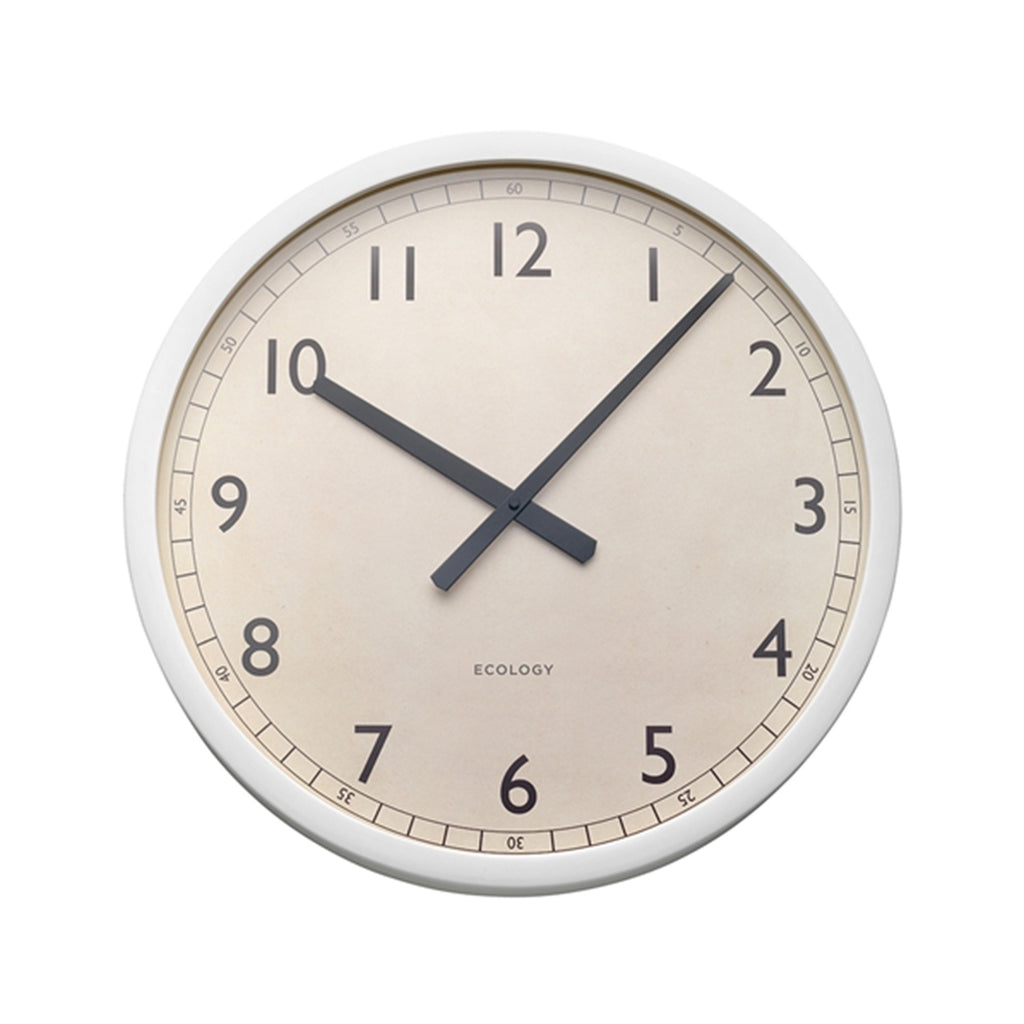 Clock Sandglass 50cm - White