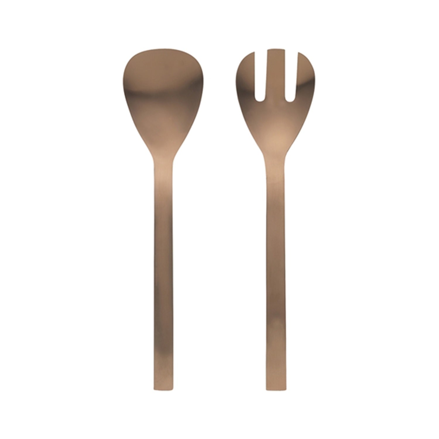 Salad Server Forge - Matt Copper
