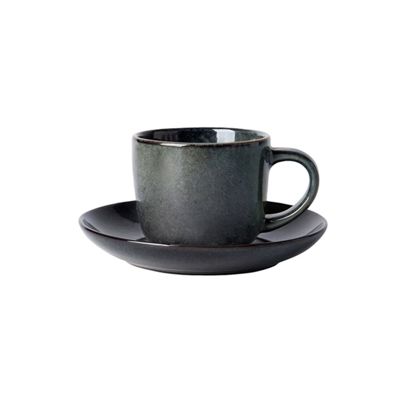 Espresso Cup & Saucer Element - Raven