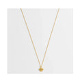 Necklace Scallop & Heart Gold