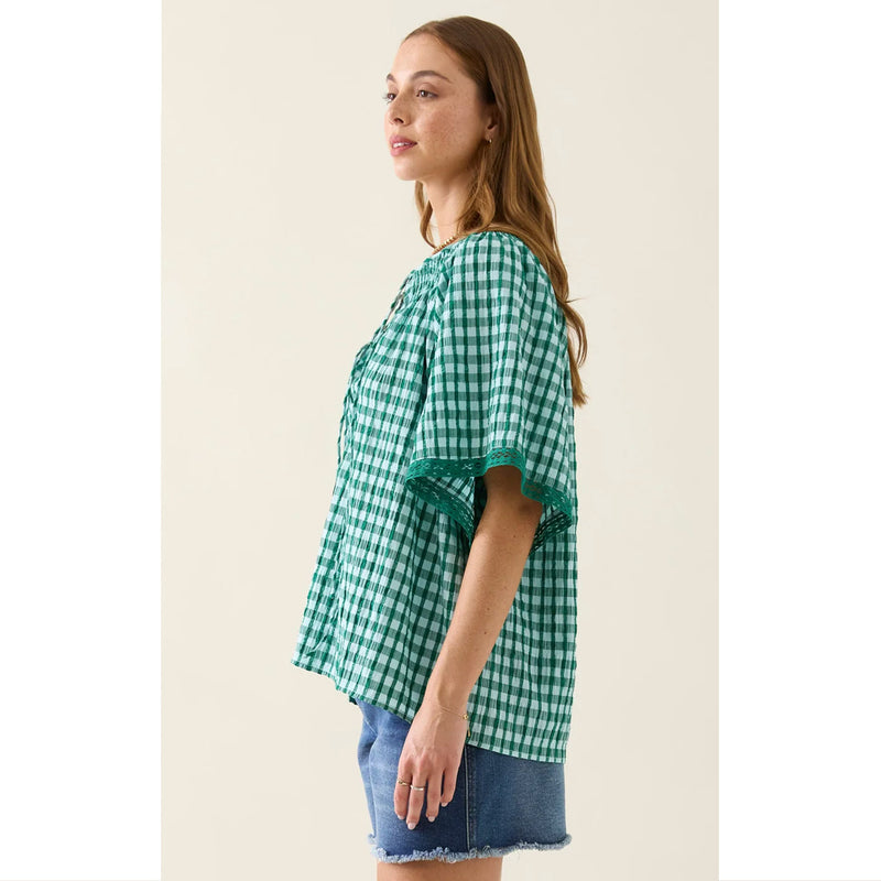 Top Esther Shirred - Baltic