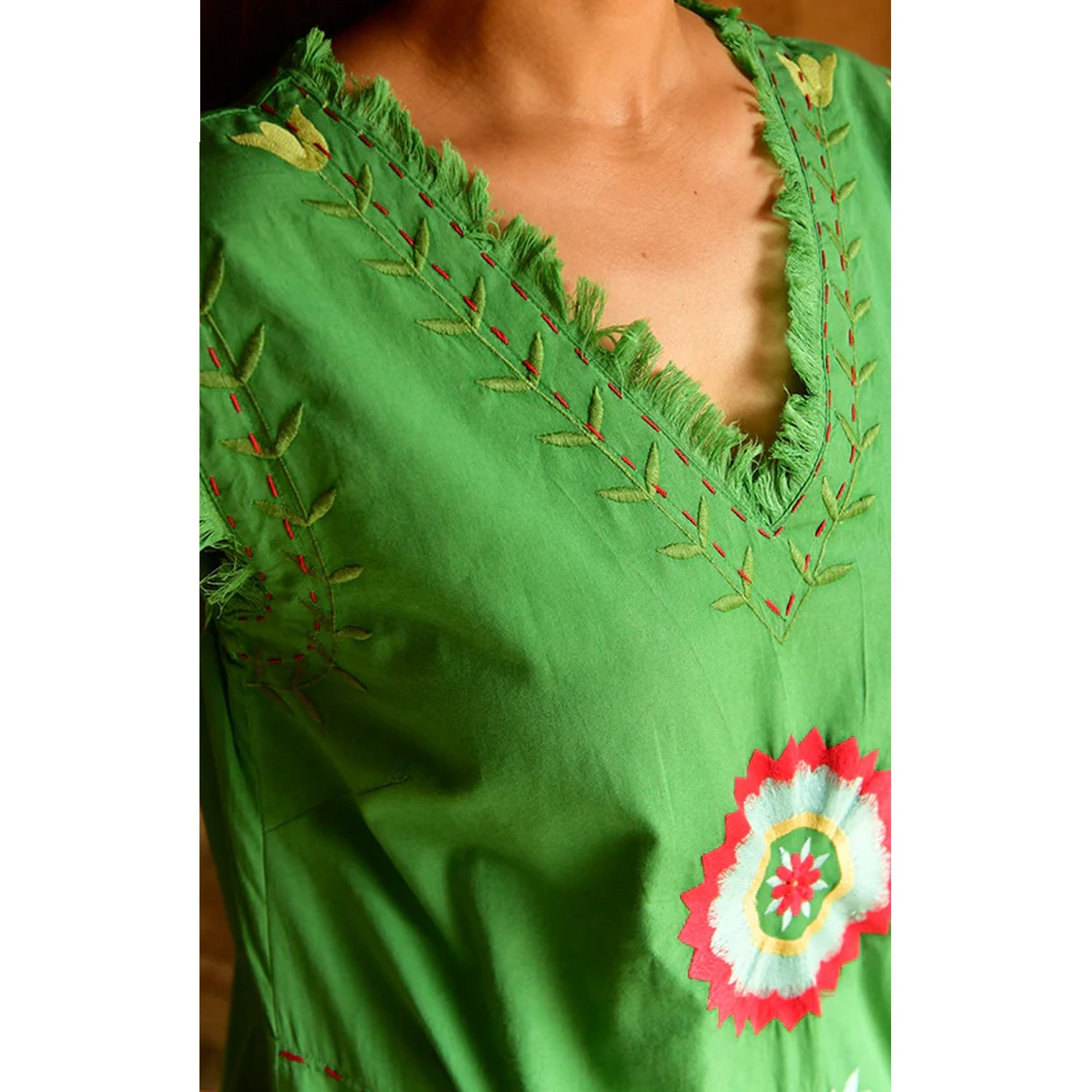 Dress Evelyn Gidget Maxi - Leaf Green