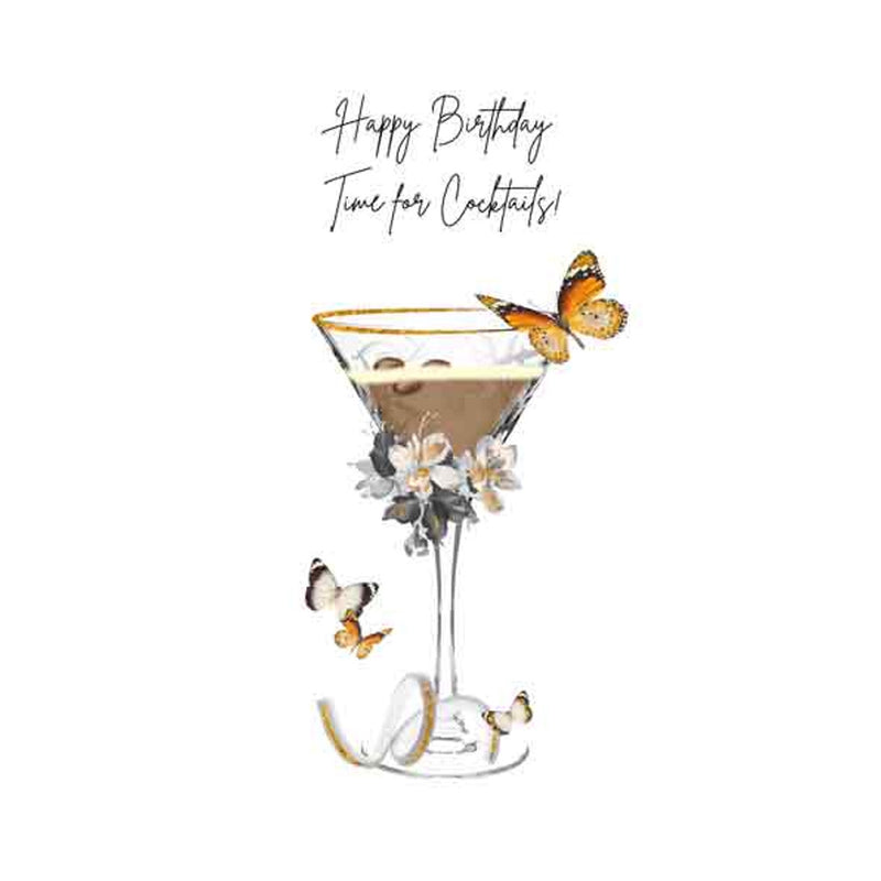 Card HB Time For Cocktails