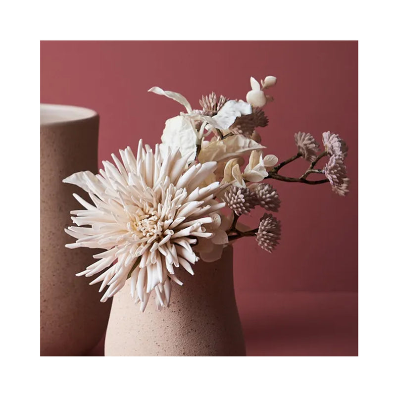 Faux Dahlia Mixed Bouquet - Ivory