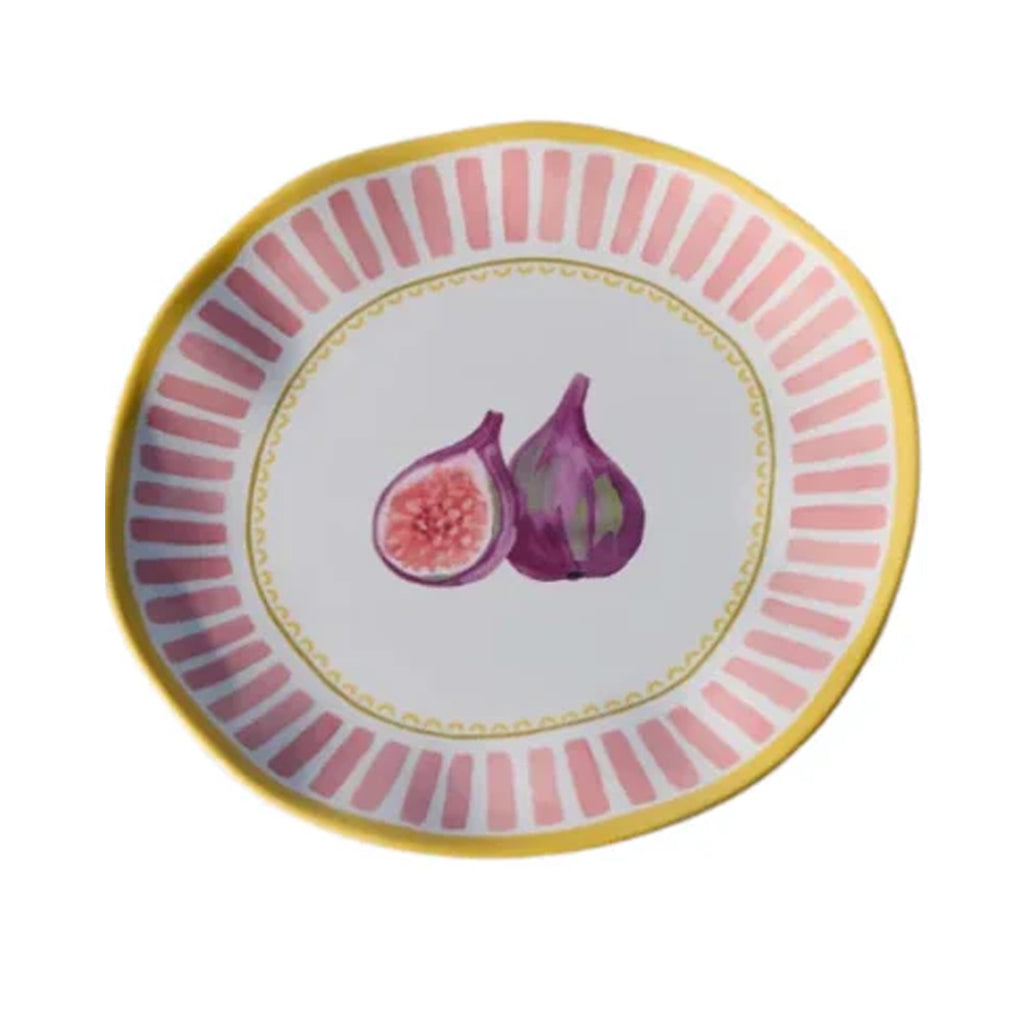 Plate Small Melamine Fiesta Fig
