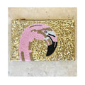 Clutch Flamingo Beaded