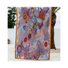 Throw Rug Flowers Along The River
