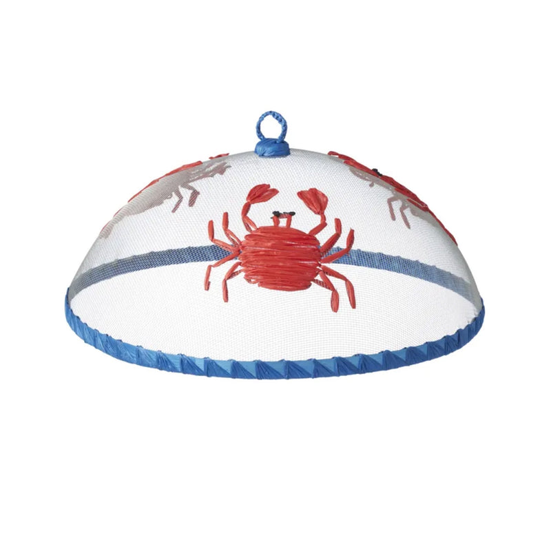 Food Cover Crab - Red/Blue