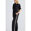 Top Free Time Tee Black