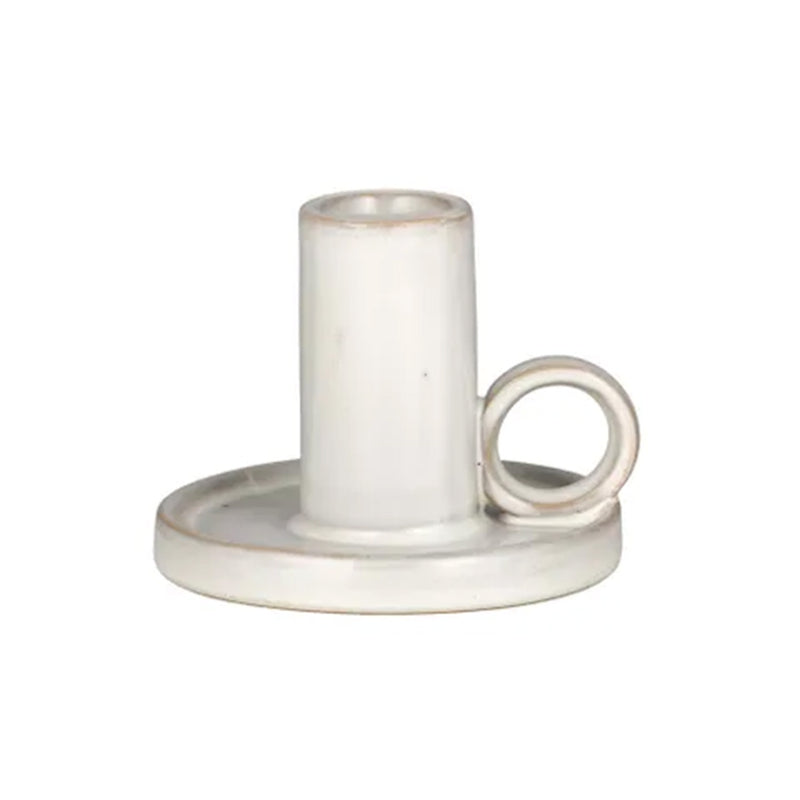 Candle Holder Stick - White