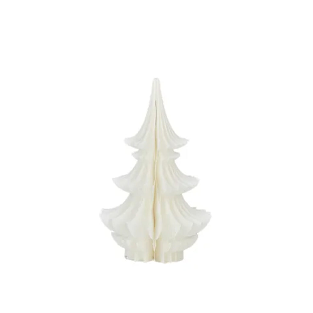 Ornament Christmas Tree Paper 30cm - White