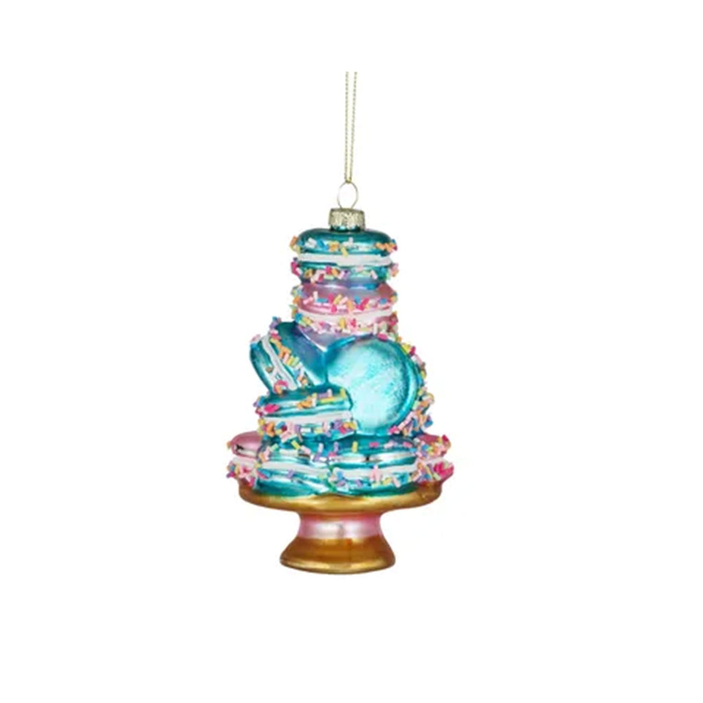 Ornament Macaron Stack Glass