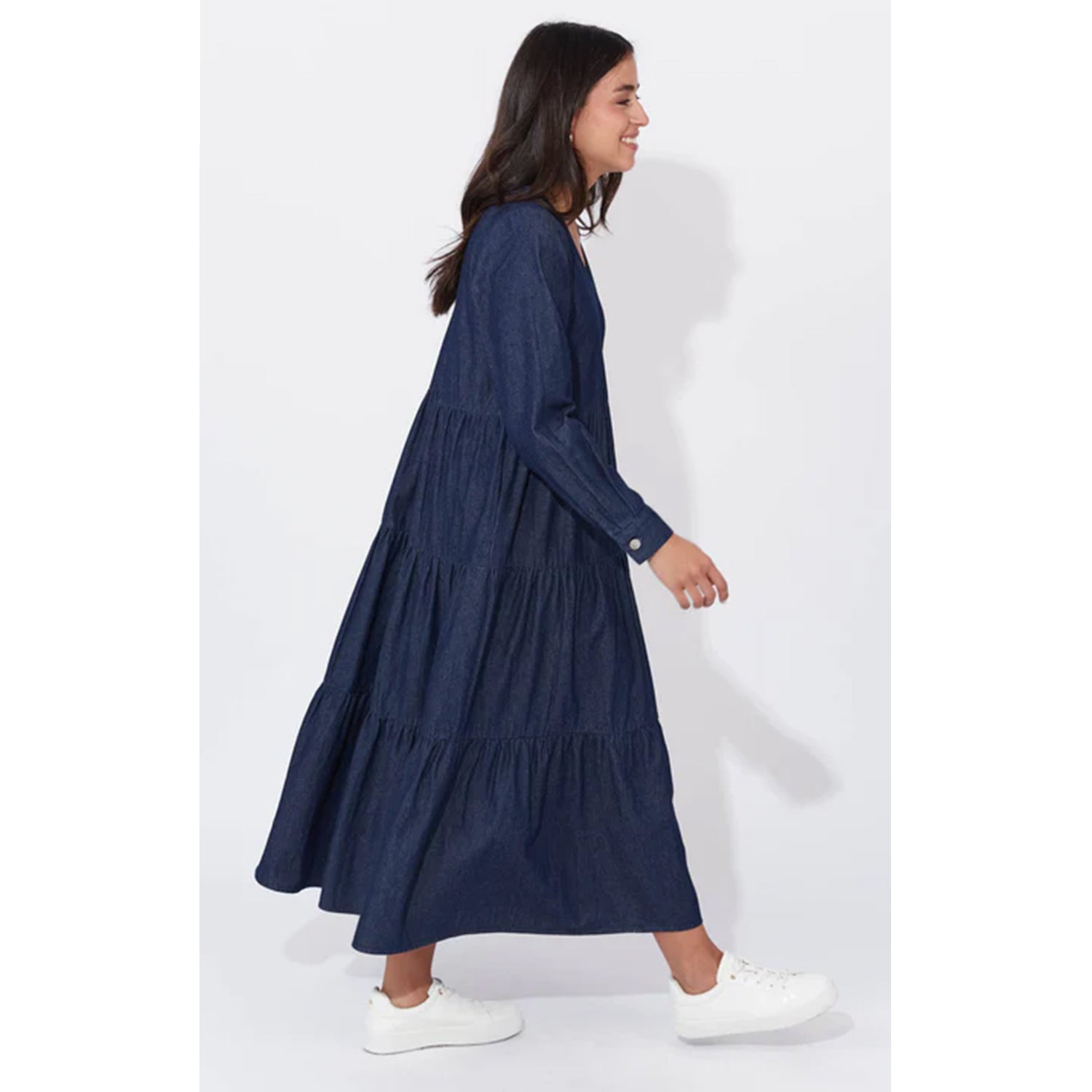 Dress Austin Denim Maxi - Indigo