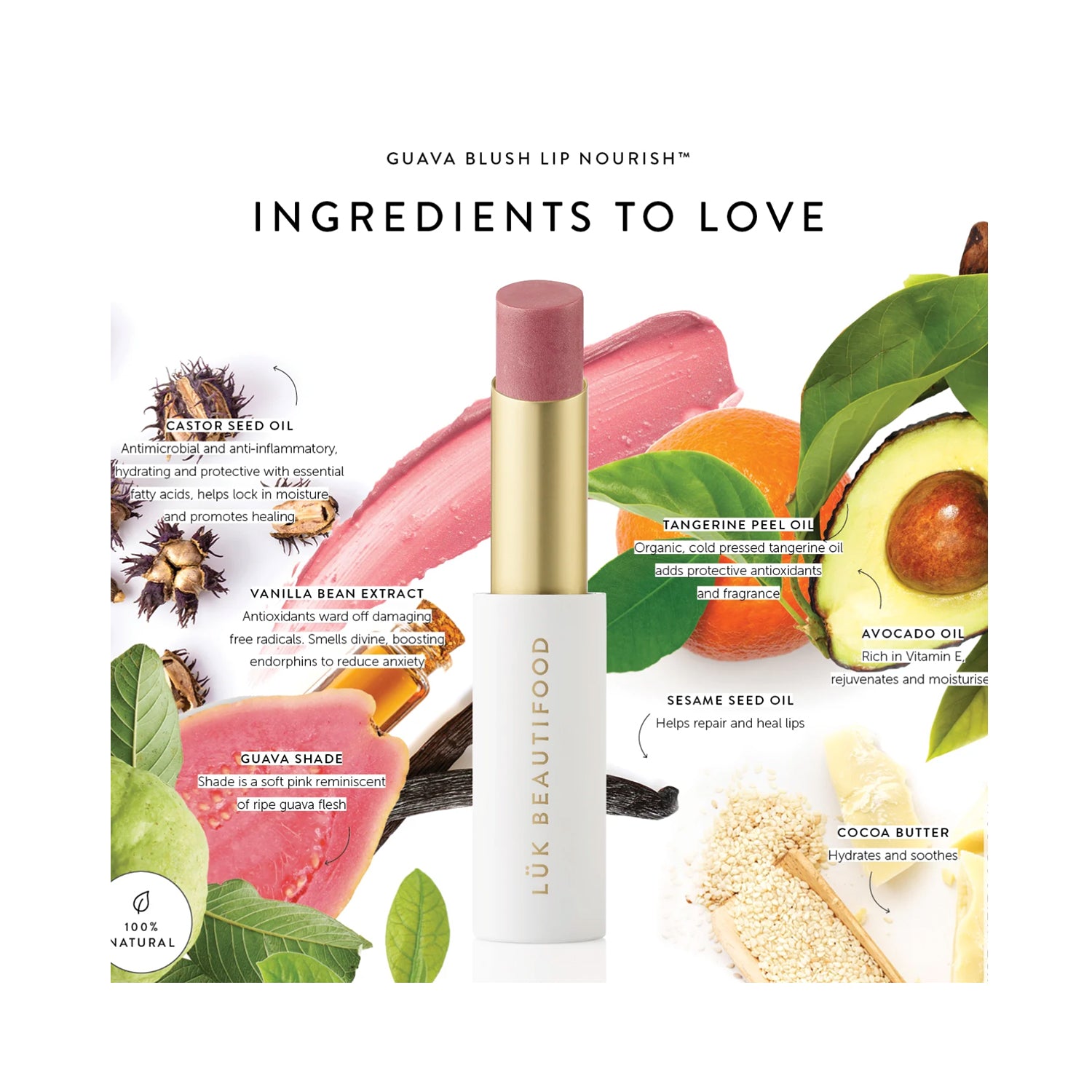Lip Nourish Luk Guava Blush