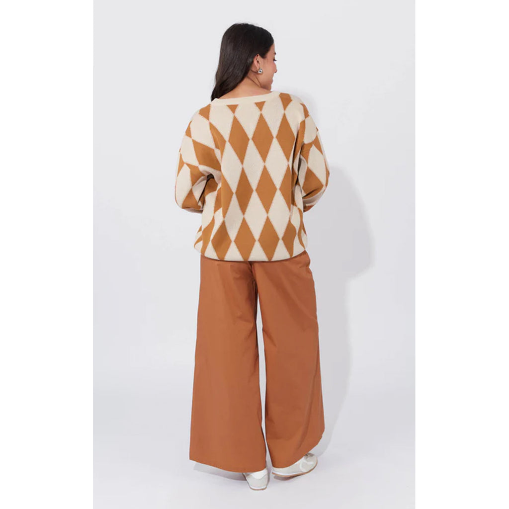 Jumper Casablanca Lurex - Sand Dune