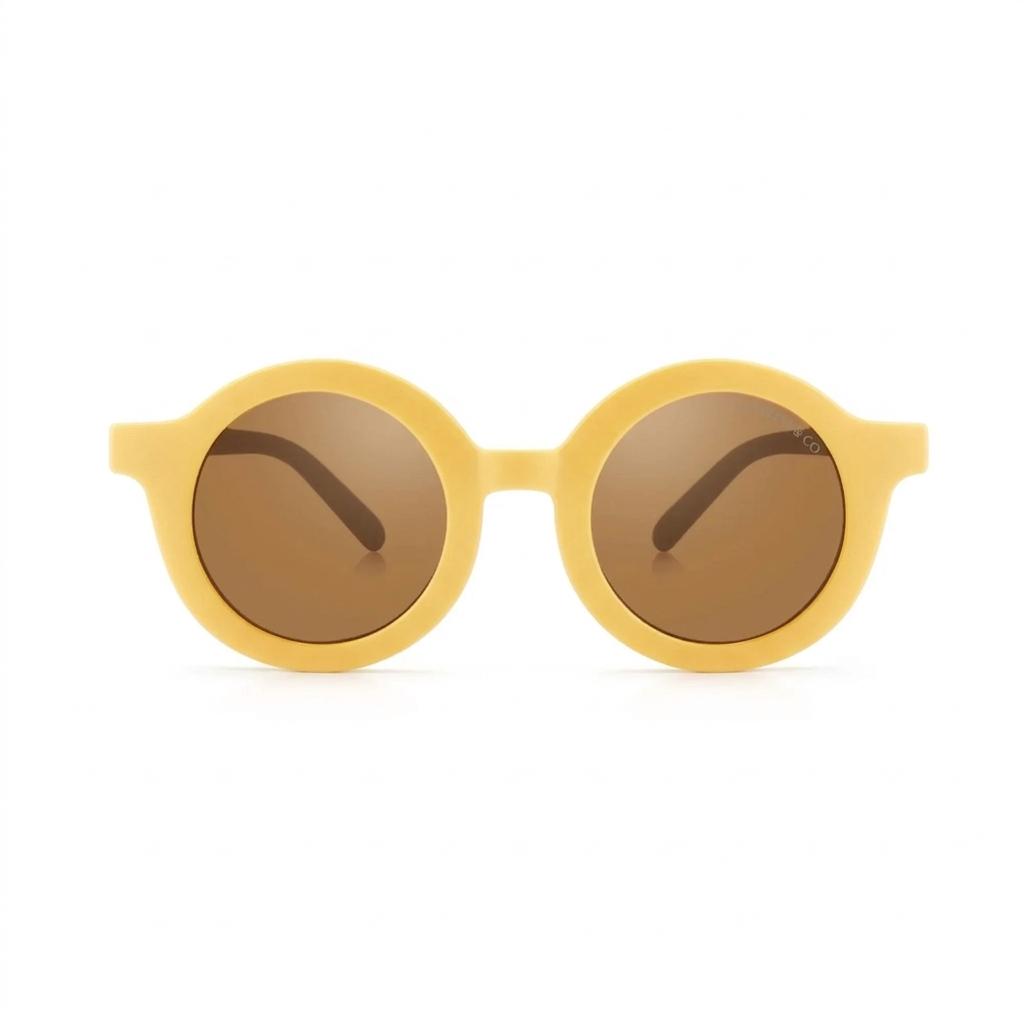 Sunglasses Baby/Child Original Round - Mellow Yellow
