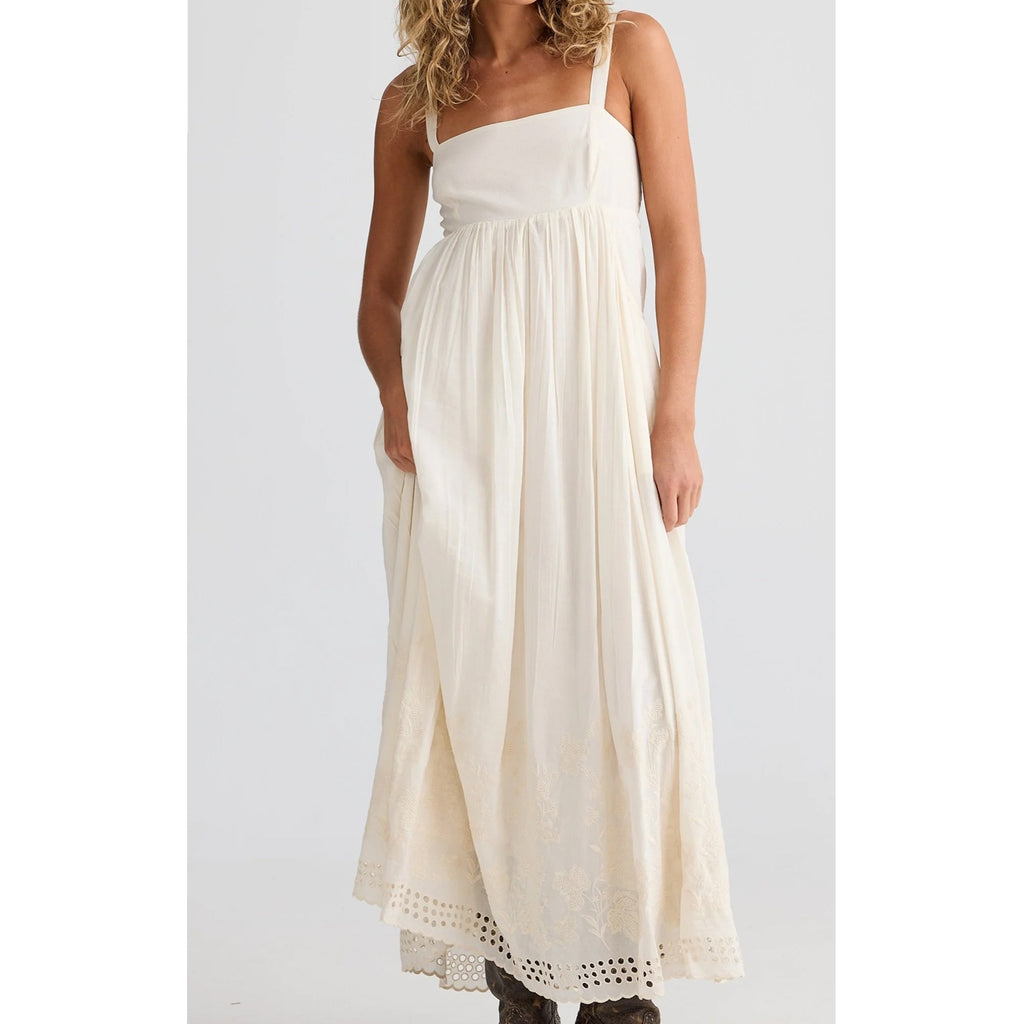 Dress Goddess Maxi - Off White